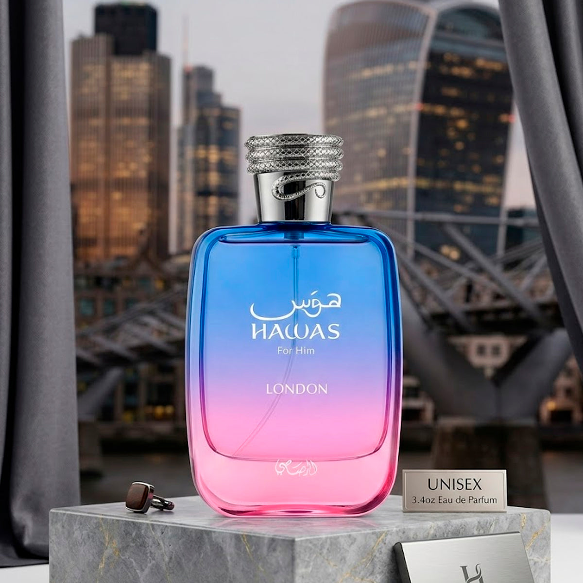 Rasasi Hawas London Eau de Parfum 3.4oz Unisex