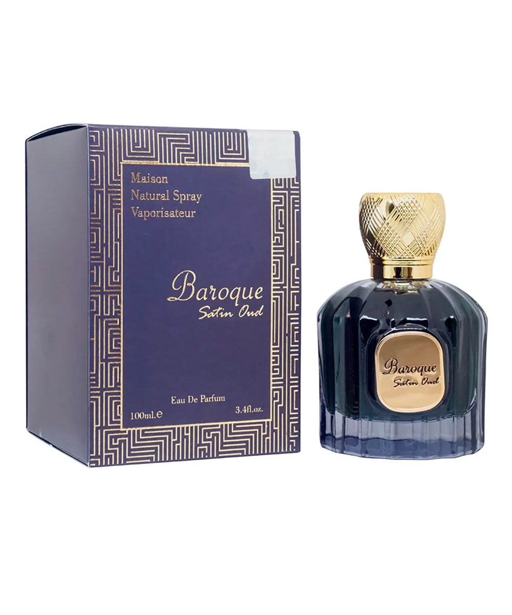 Lattafa Maison Baroque Satin Oud Eau de Parfum 3.4oz Unisex