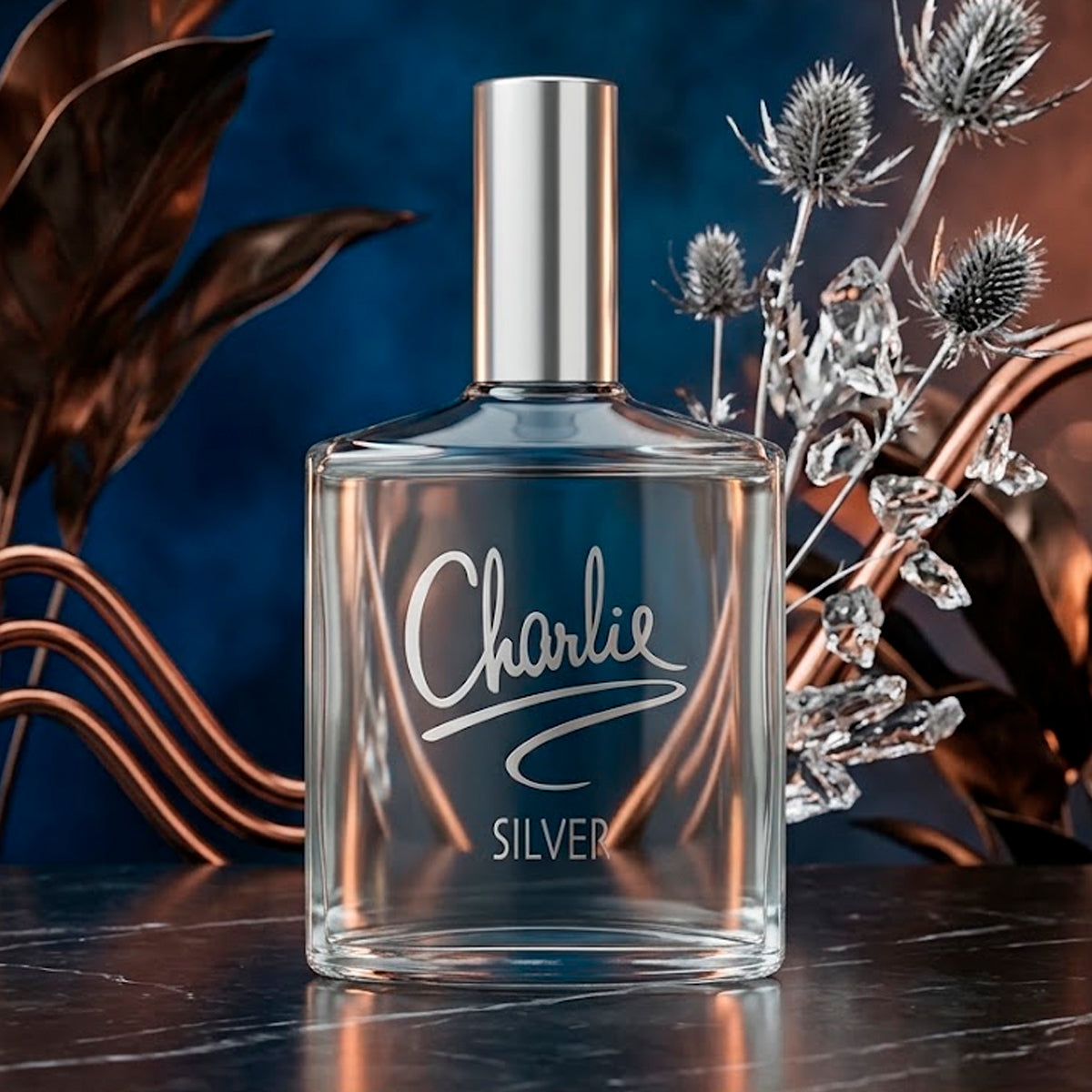 Revlon Charlie Silver Eau de Toilette 3.4oz For Women