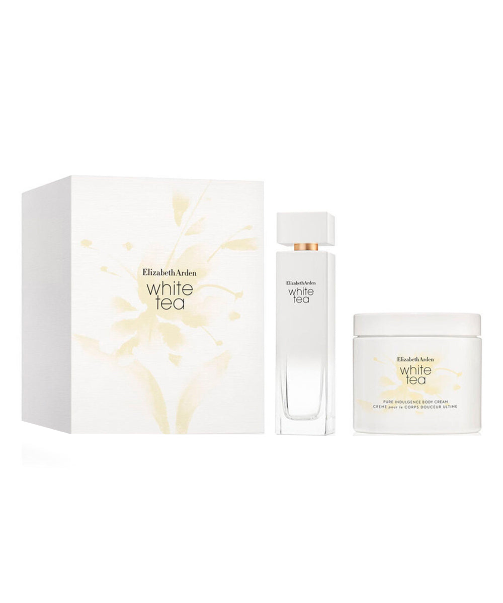 Elizabeth Arden White Tea 3.3oz Eau de Toilette + 13.5oz Body Cream Gift Set For Women