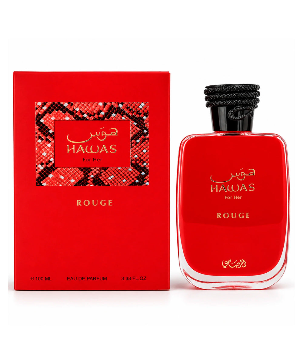 Rasasi Hawas Rouge For Her Eau de Parfum 3.38oz For Women