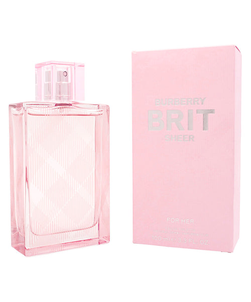 Burberry Brit Sheer Eau de Toilette 3.3oz For Women