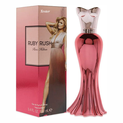 Paris Hilton Ruby Rush Tester Women 3.4oz edp