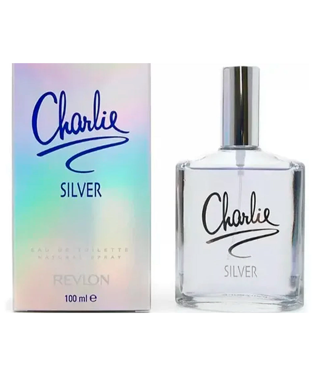 Revlon Charlie Silver Eau de Toilette 3.4oz For Women