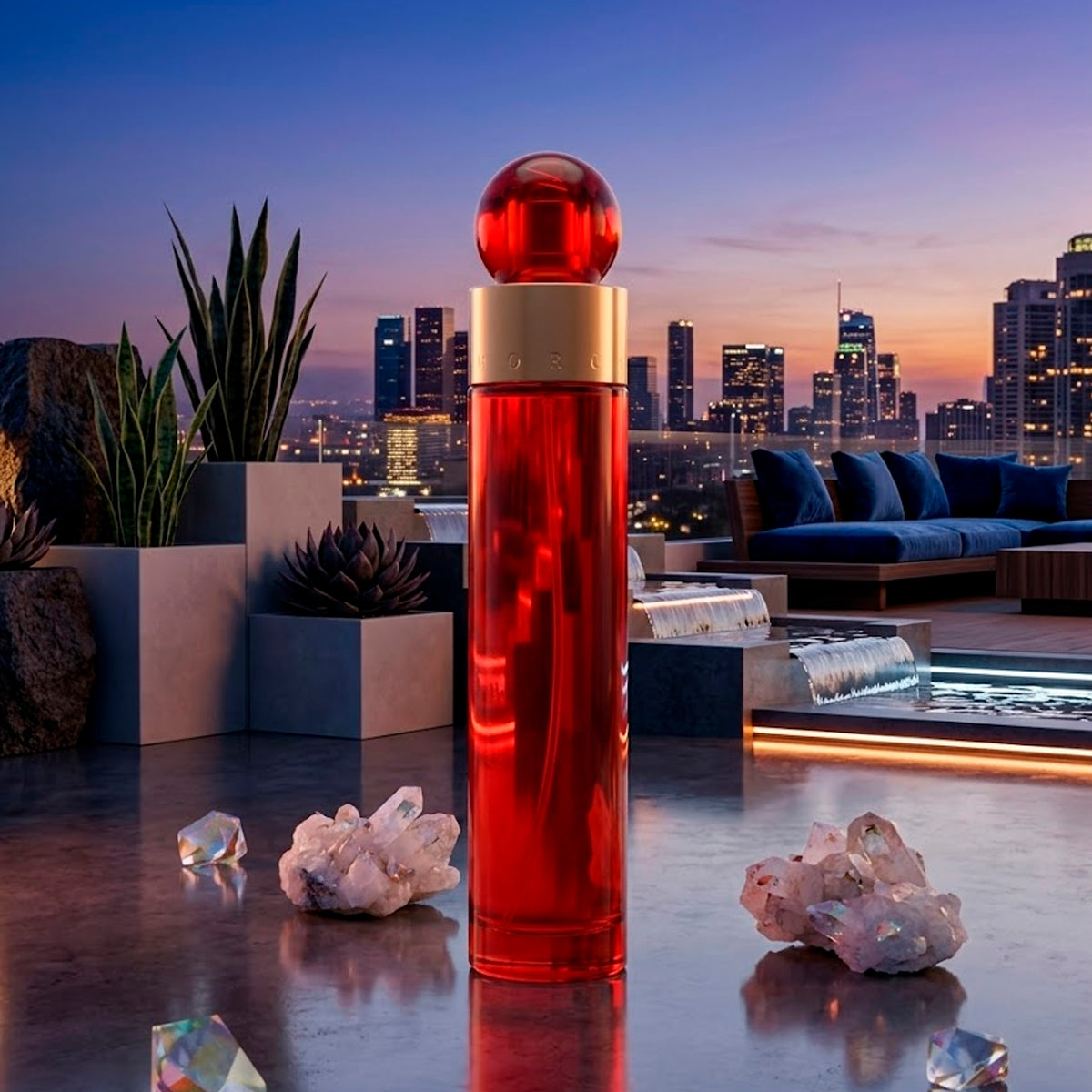 Perry Ellis 360 Red Eau de Parfum 3.4oz For Women