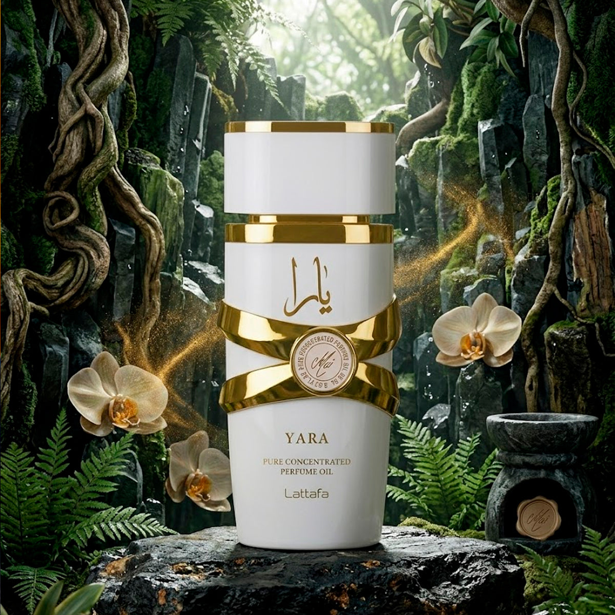 Lattafa Yara Moi Pure Concentrated Perfume Oil 0.67oz For Women