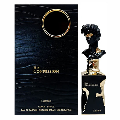 Lattafa His Confession Men 3.4oz Edp