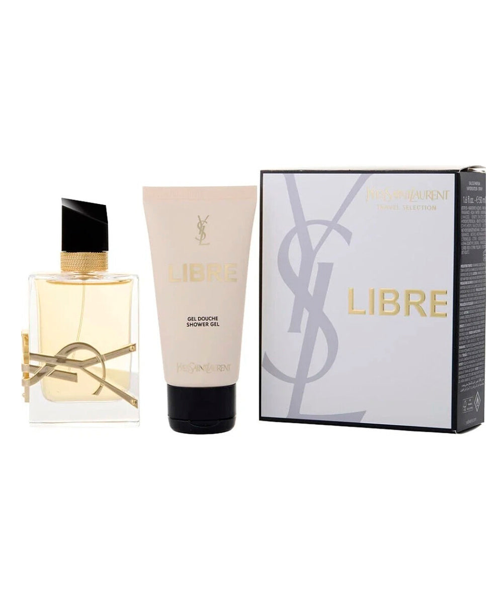 Yves Saint Laurent Libre Eau de Parfum 1.7oz + Shower Gel 1.7oz Gift Set For Women