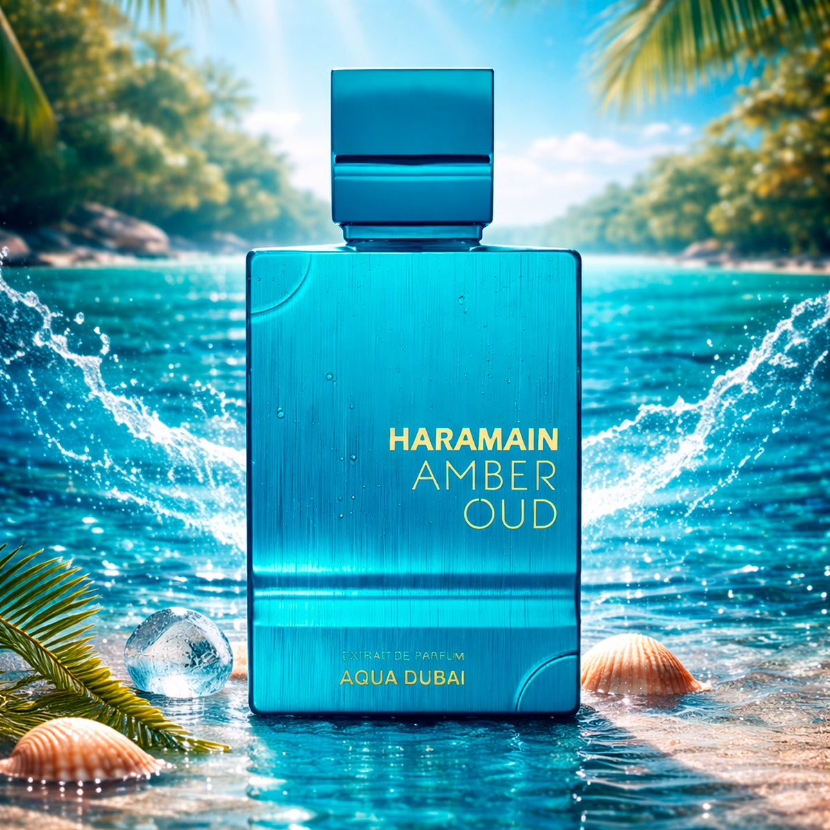 Al Haramain Amber Oud Aqua Dubai Extrait de Parfum 2.5oz Unisex