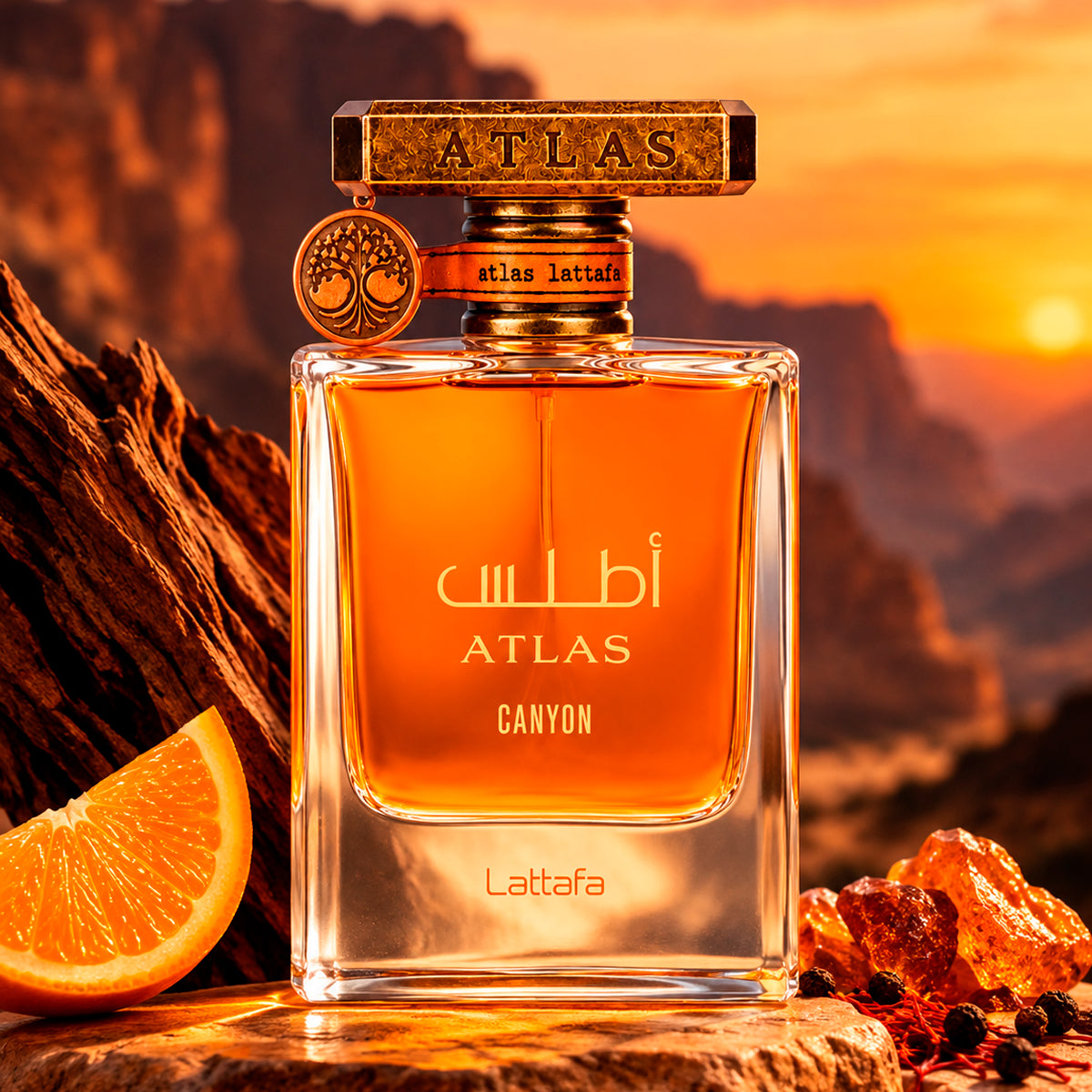 Lattafa Atlas Canyon Eau De Parfum 1.85oz Unisex