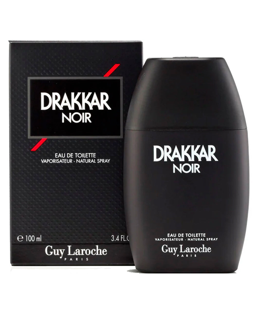 Guy Laroche Drakkar Noir Eau de Toilette 3.4oz For Men