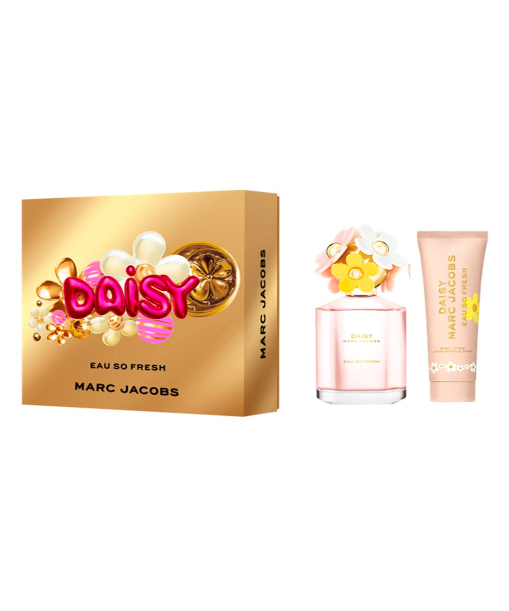Marc Jacobs Daisy Eau So Fresh Eau de Toilette 2.5oz + Body Lotion 2.5oz Gift Set For Women