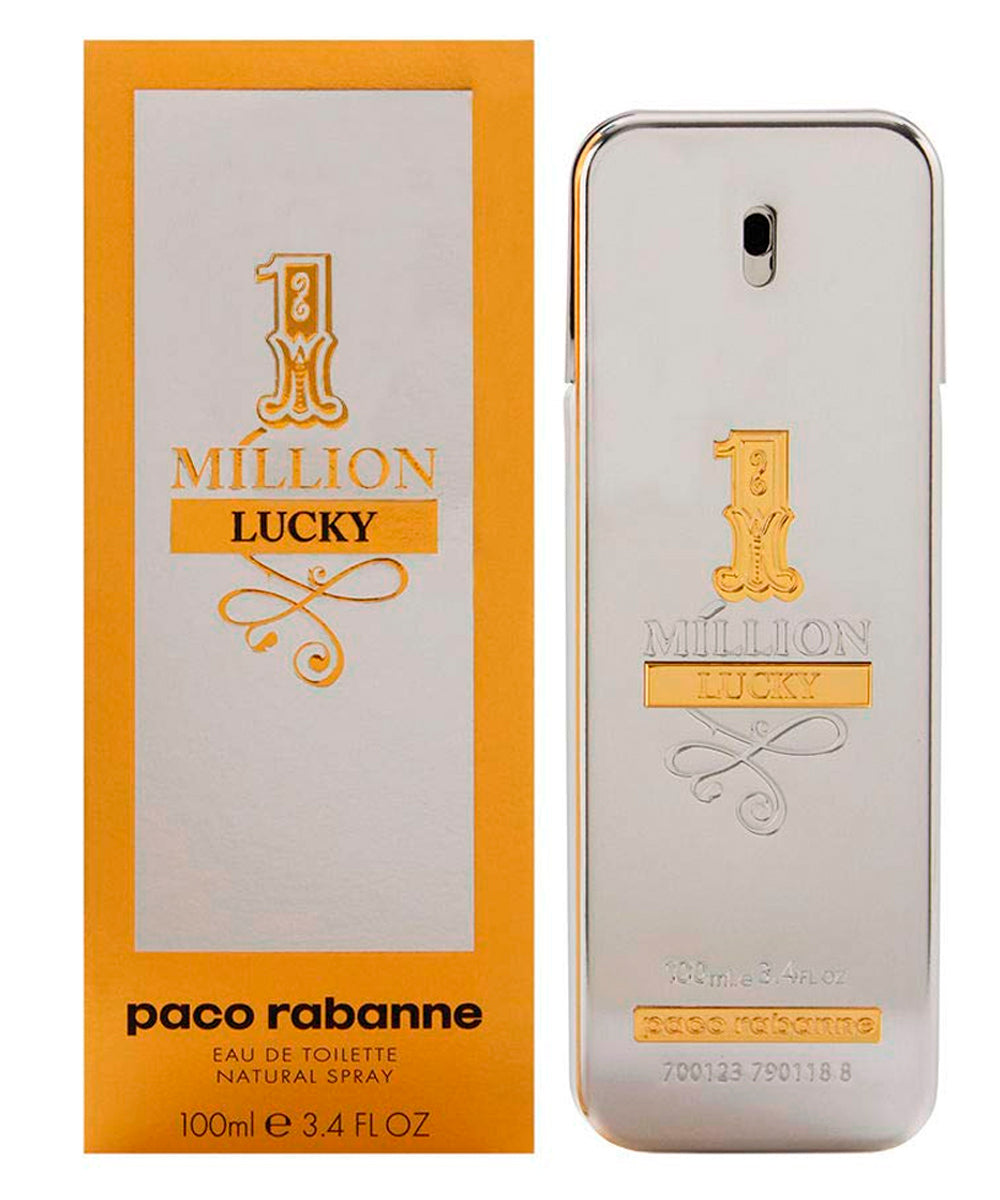 Paco Rabanne 1 Million Lucky Eau de Toilette 3.4oz For Men