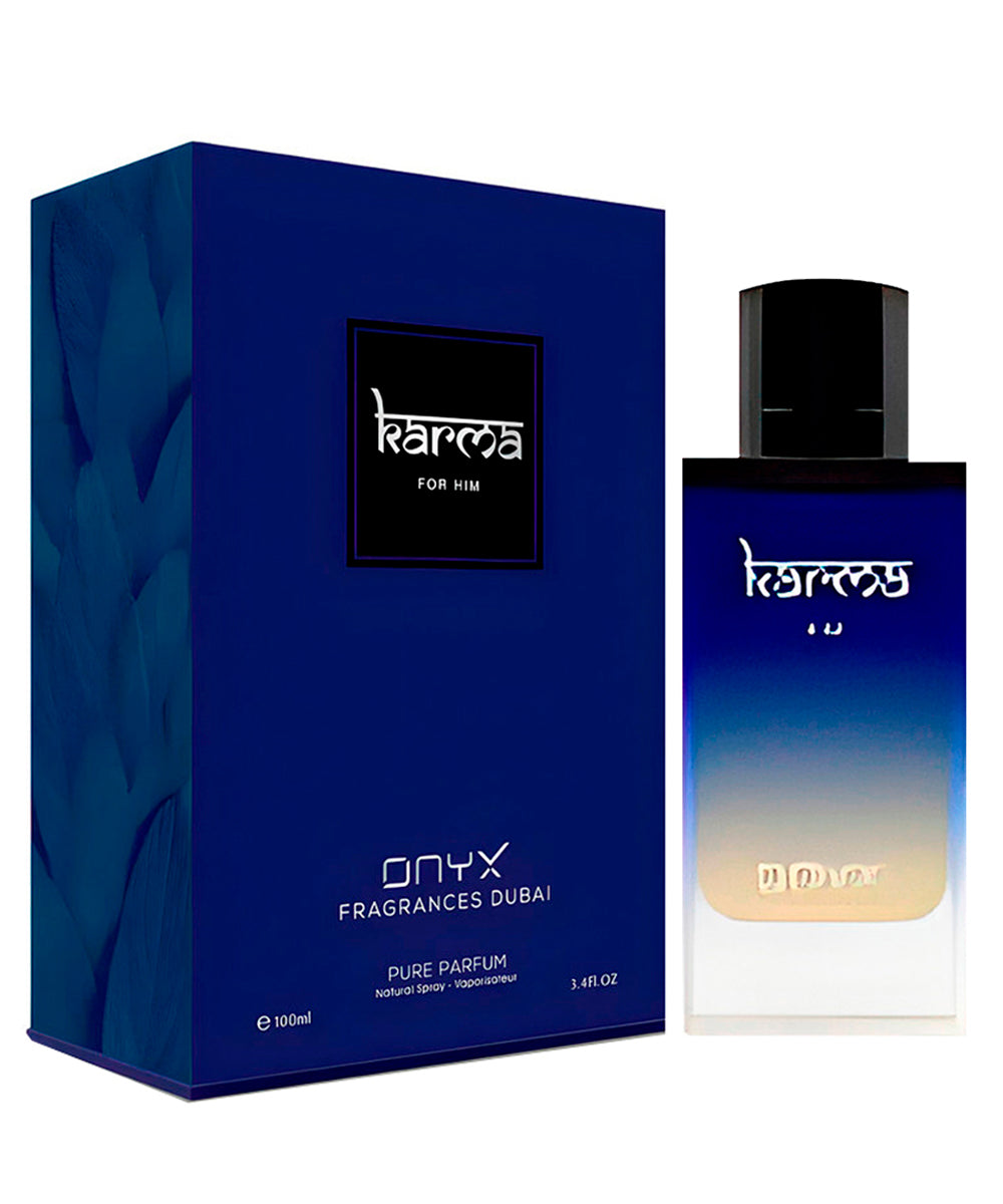 Fragrances Dubai Karma Onyx For Him Pure Parfum 3.4oz For Men