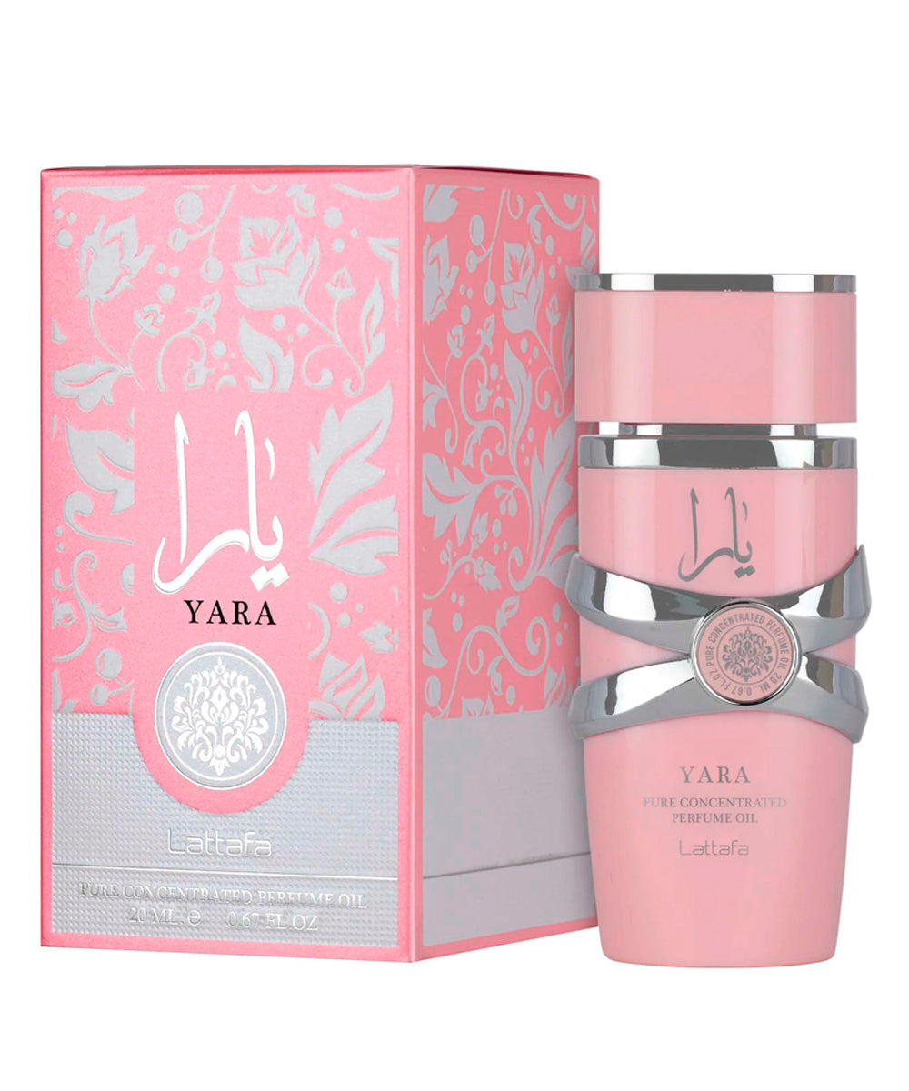Lattafa Yara Pure Concentrated Perfume Oil 0.67oz For Women