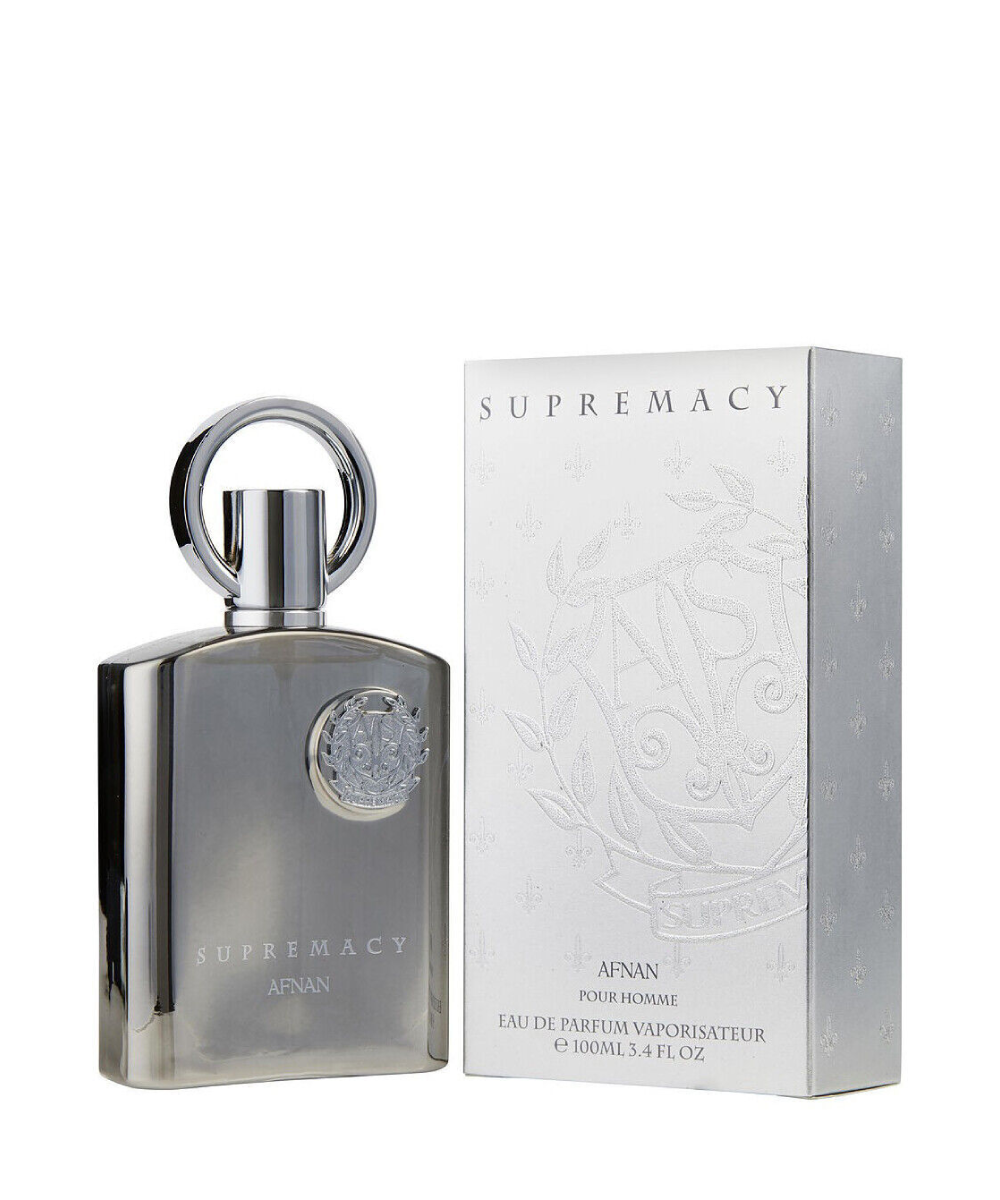 Afnan Supremacy Silver Pour Homme Eau de Parfum 5oz For Men