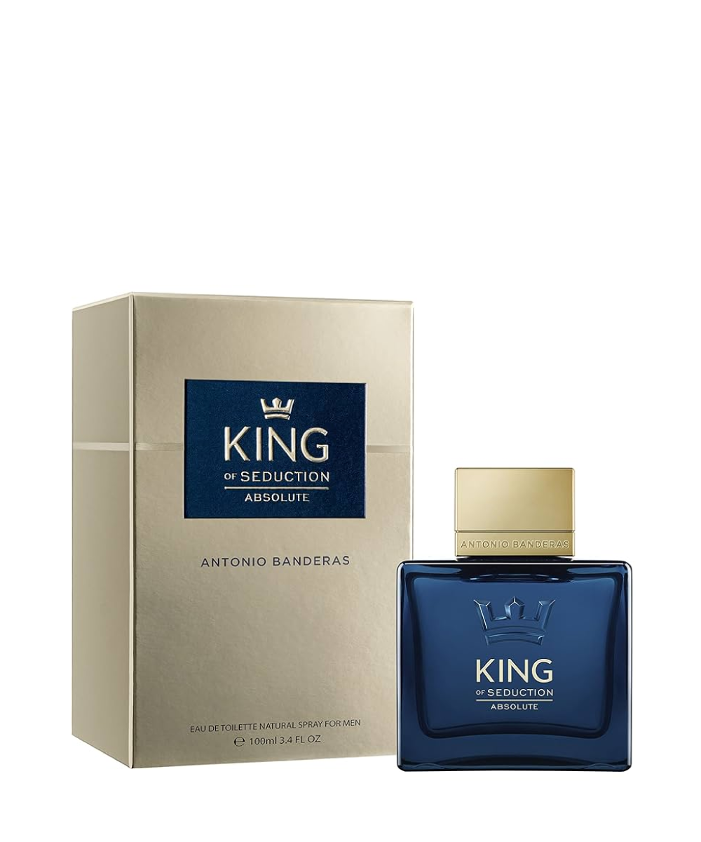 Antonio Banderas King Of Seduction Absolute Eau de Toilette 3.4oz For Men