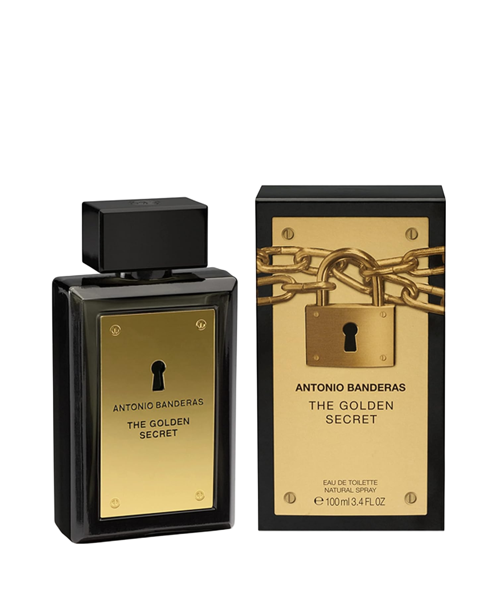 Antonio Banderas The Golden Secret Eau de Toilette 3.4oz For Men