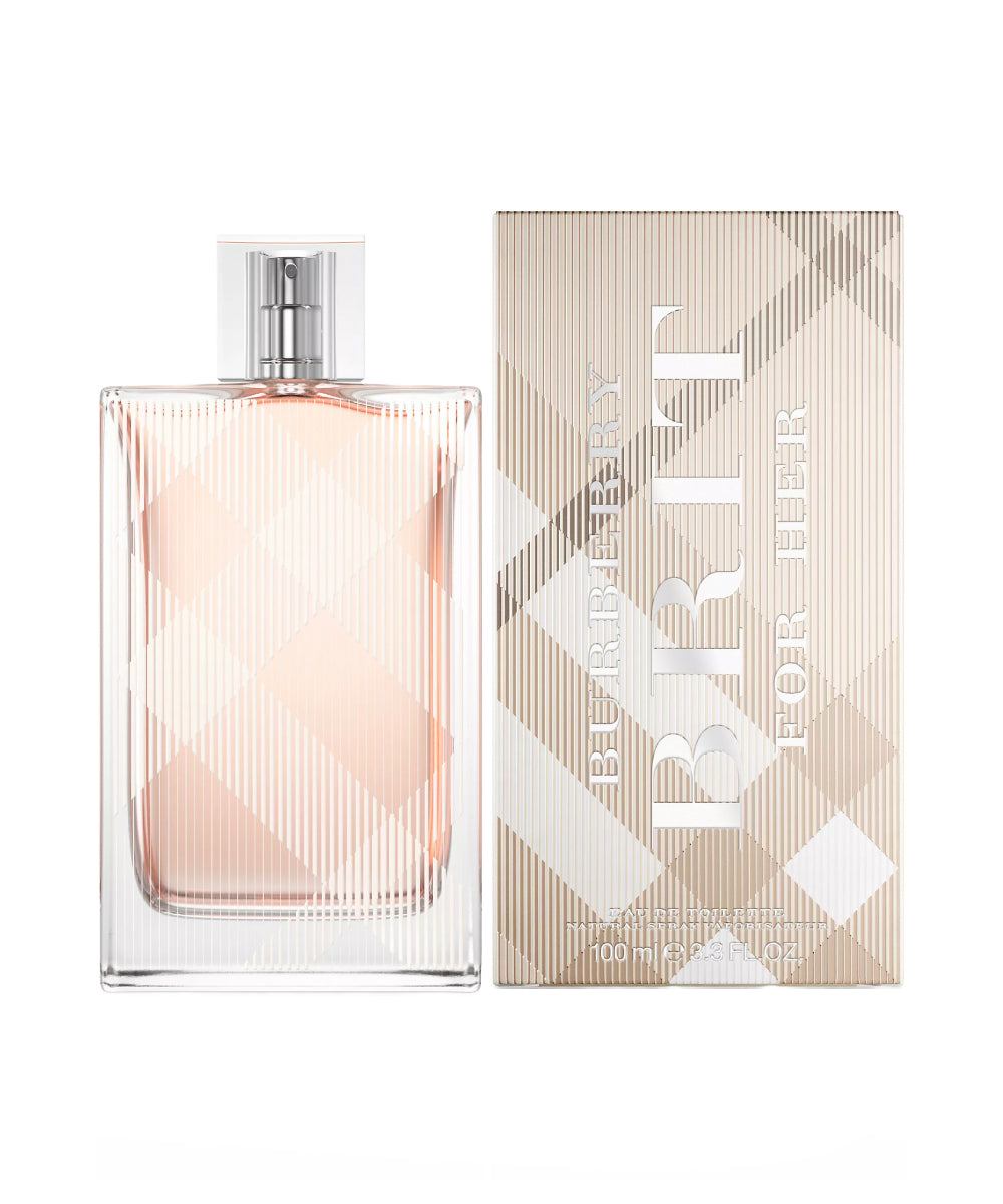 Burberry Brit For Her Eau de Toilette 3.4oz For Women