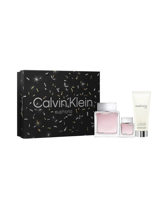 Calvin Klein Euphoria Men 3.4oz edt + 2pcs Gift Set
