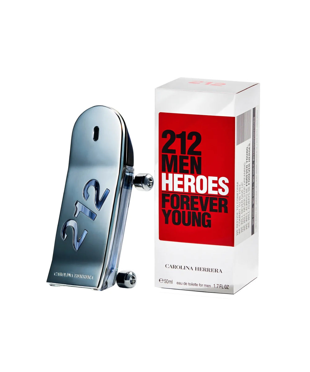 Carolina Herrera 212 Heroes Forever Young Eau de Toilette 1.7oz For Men