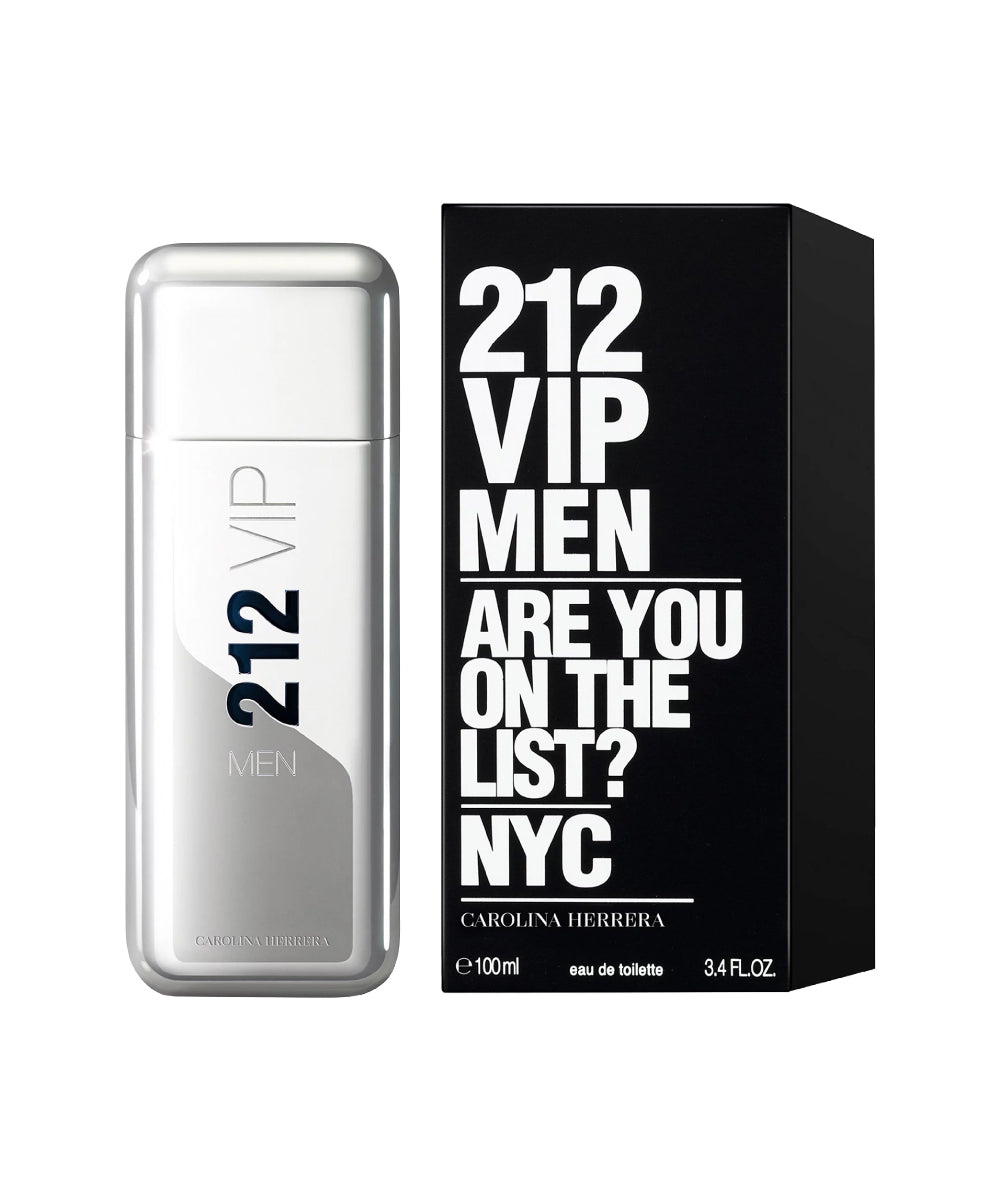 Carolina Herrera 212 Vip Eau de Toilette 3.4oz For Men