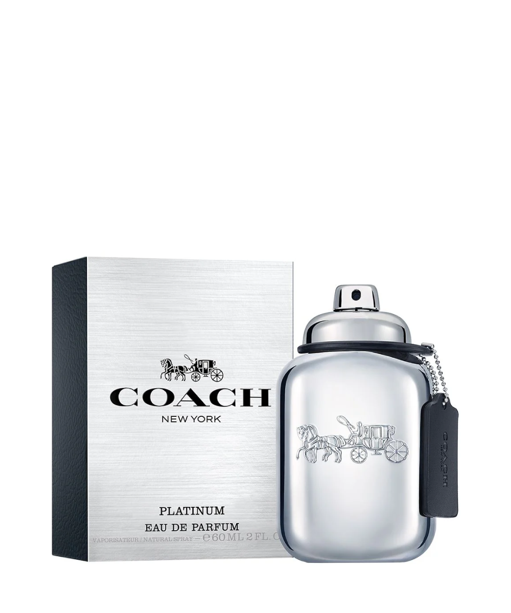 Coach Platinum Eau de Parfum 2oz For Men