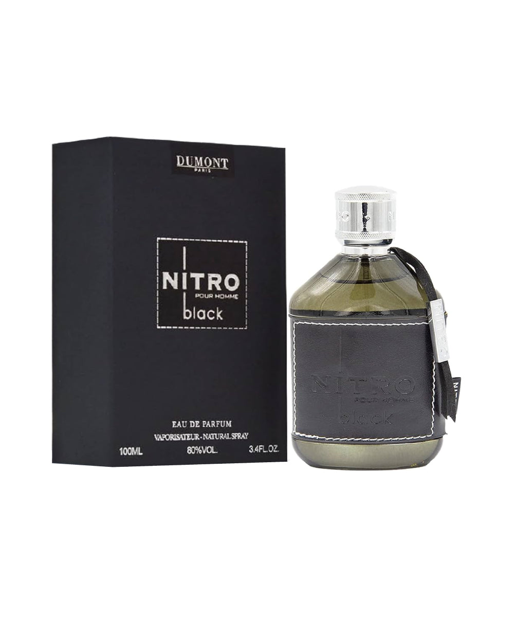 Dumont Nitro Black Eau de Parfum 3.4oz For Men