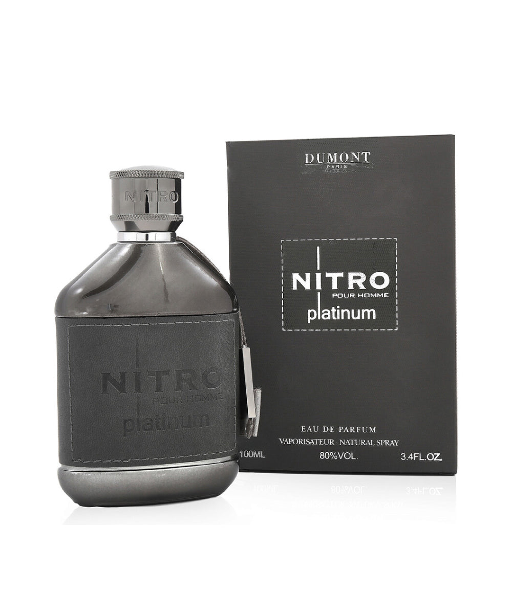 Dumont Nitro Platinum Eau de Parfum 3.4oz For Men