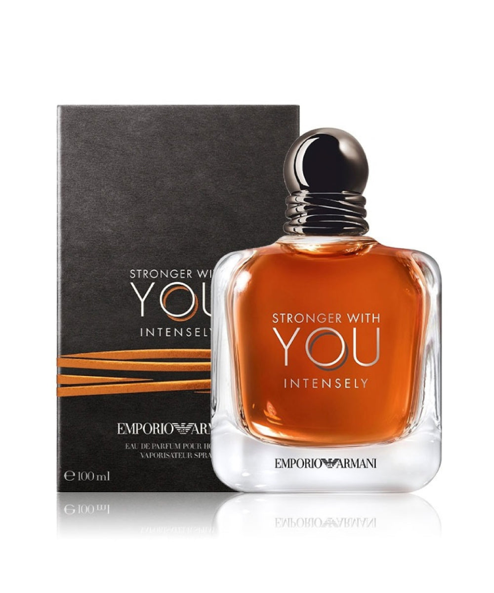 Giorgio Armani Stronger With You Intensely Men 3.4oz Edp