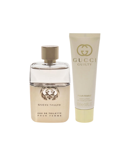 Gucci Guilty Women 1.7oz + Body Lotion 1.6oz 2pc Gift Set