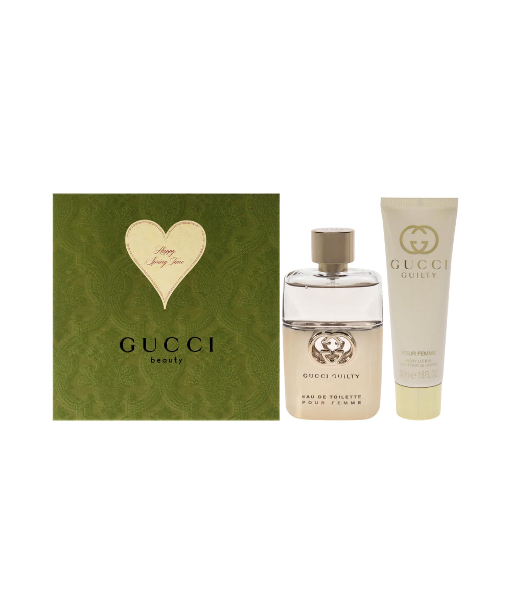 Gucci Guilty Women 1.7oz + Body Lotion 1.6oz 2pc Gift Set