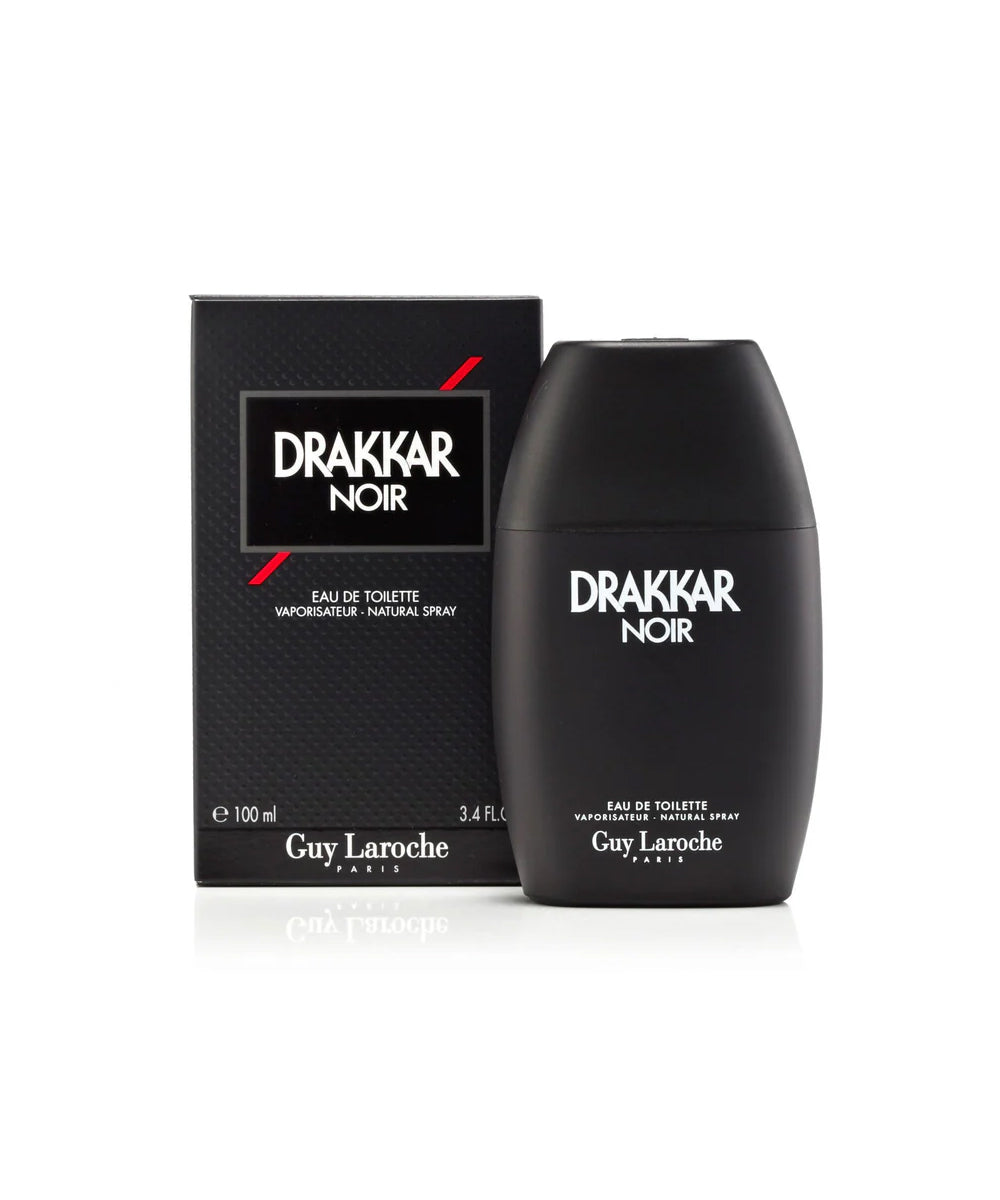 Guy Laroche Drakkar Noir Eau de Toilette 3.4oz For Men