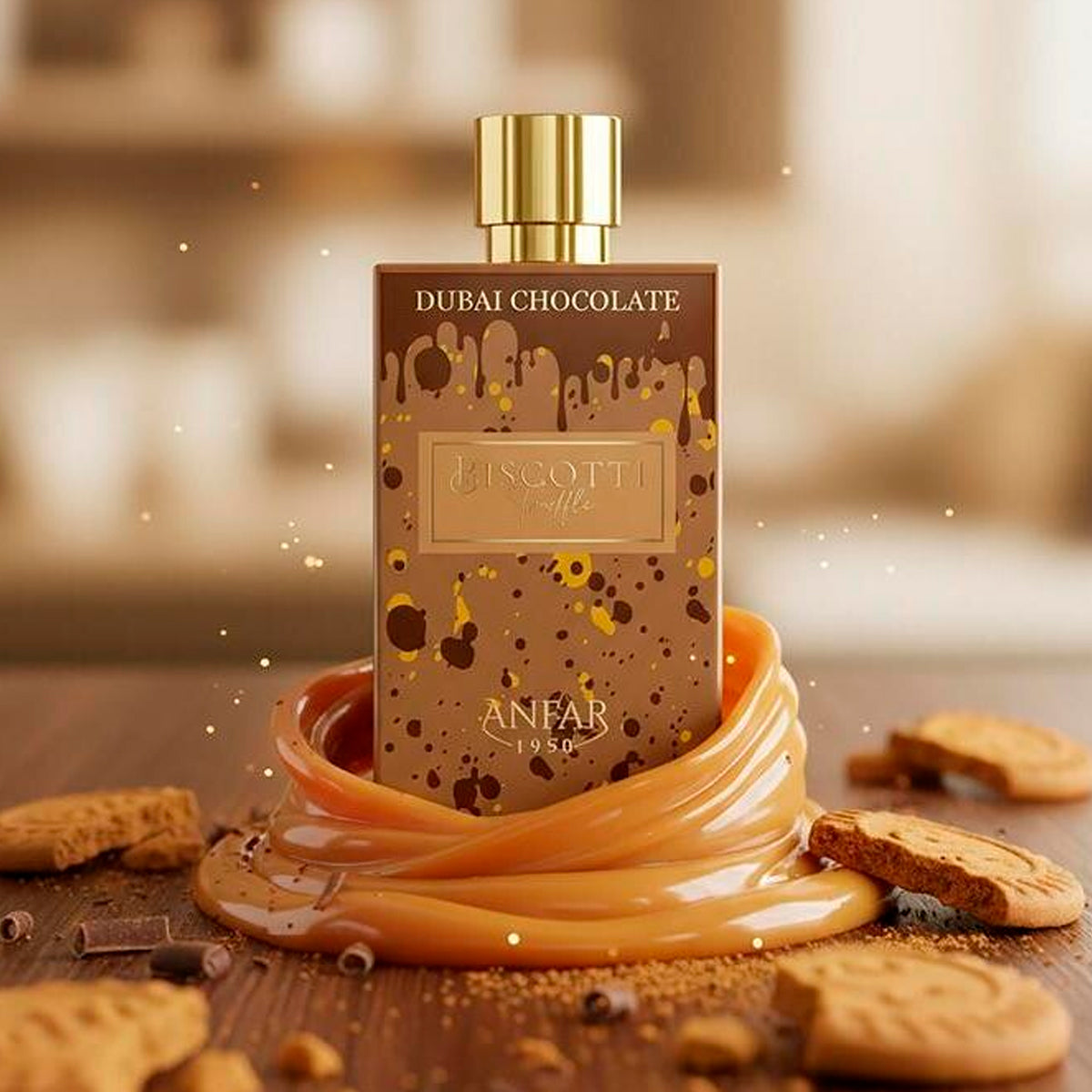 Anfar Biscotti Truffle Dubai Chocolate Extrait de Parfum 2.7oz Unisex