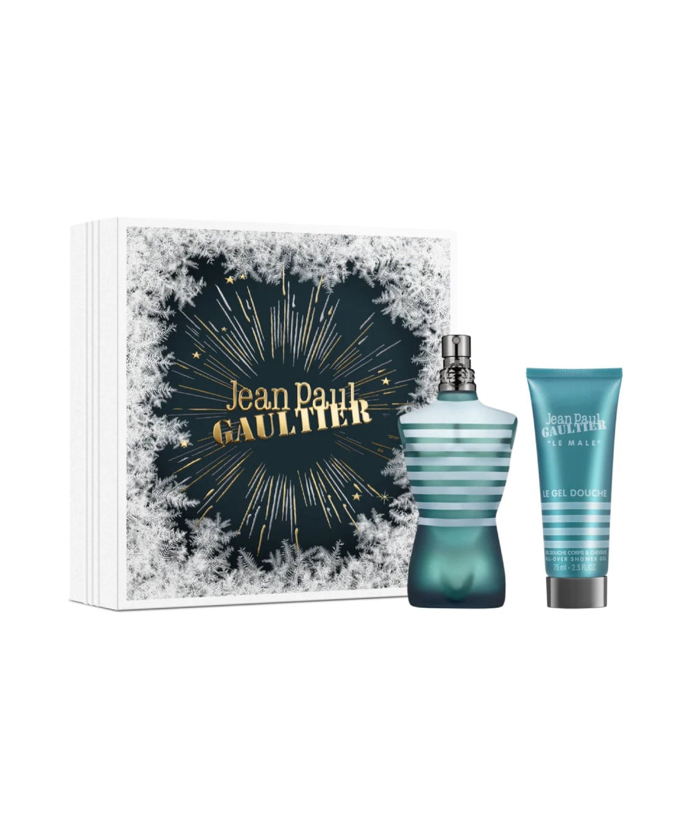 Jean Paul Gaultier Le Male Eau de Toilette 4.2oz + Shower Gel 2.6oz Gift Set For Men