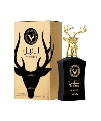 Lattafa Al Noble Ameer Black Unisex 3.4oz Edp