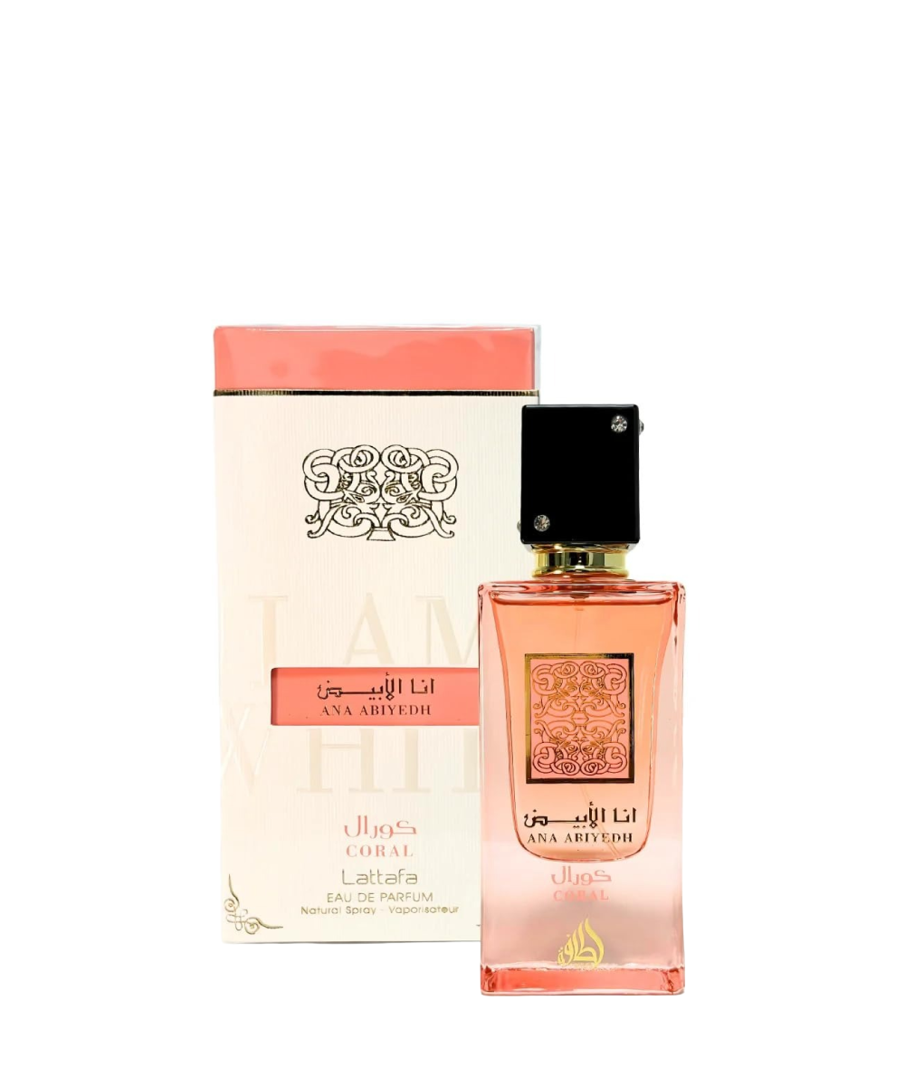 Lattafa Ana Abiyedh Coral Eau de Parfum 2oz For Women