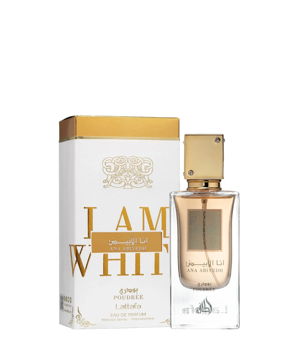 Lattafa Ana Abiyedh Poudree Eau de Parfum 2oz For Women