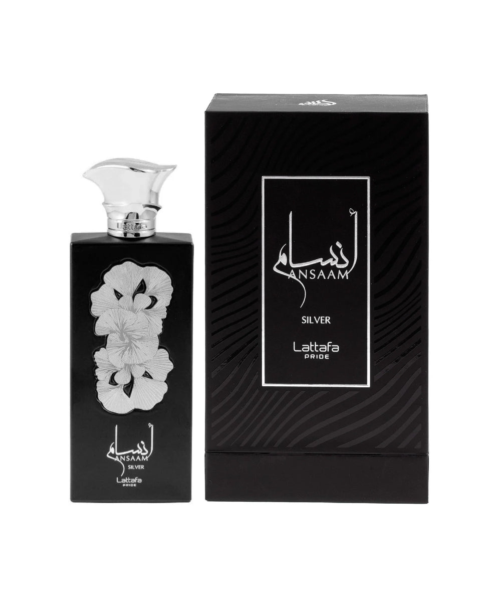 Lattafa Ansaam Silver Eau de Parfum 3.4oz Unisex