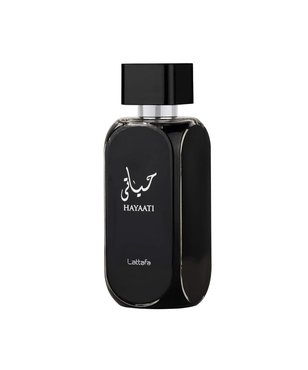 Lattafa Hayati Negro Hombres 3.4oz edp