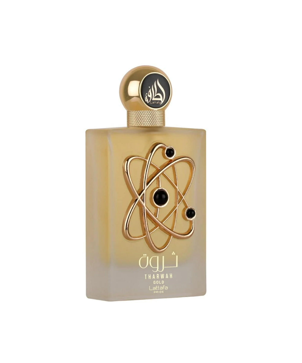 Lattafa Tharwah Gold Eau de Parfum 3.4oz For Women