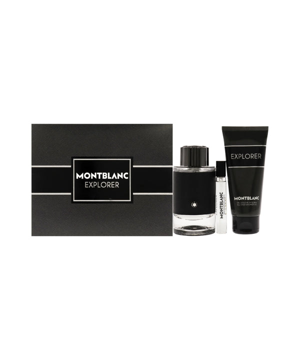 Mont Blanc Explorer Men 3.3oz edp + 2 pcs Gift Set