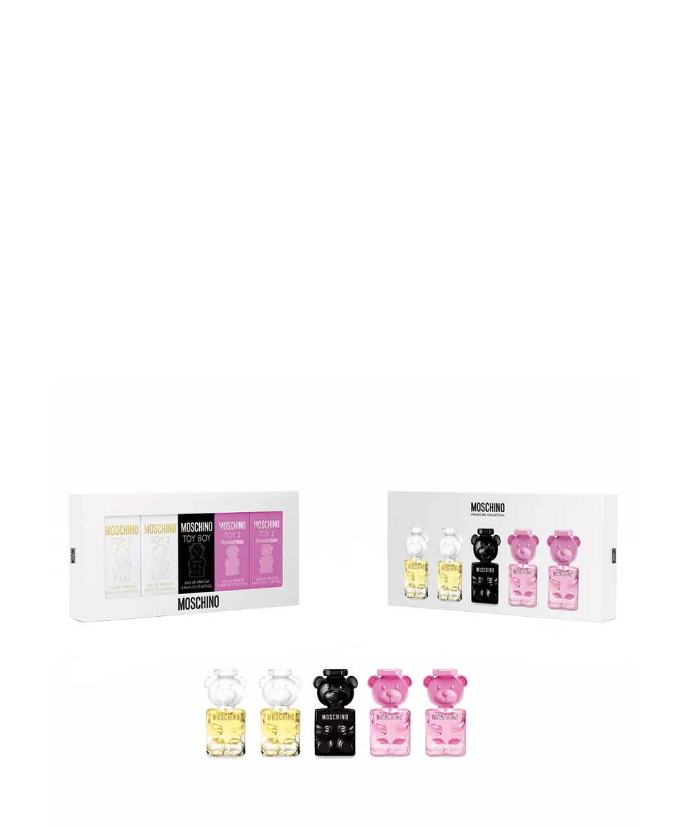 Moschino Miniature Collection Eau de Parfum 0.17oz x5 Gift Set For Women
