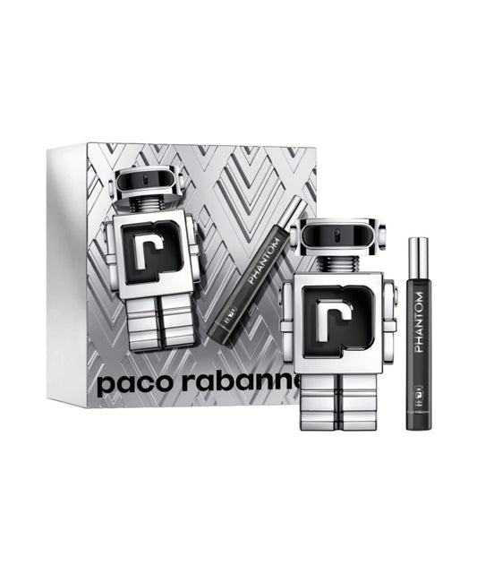Paco Rabanne Phantom Men 3.4oz edt + 1pc Gift Set