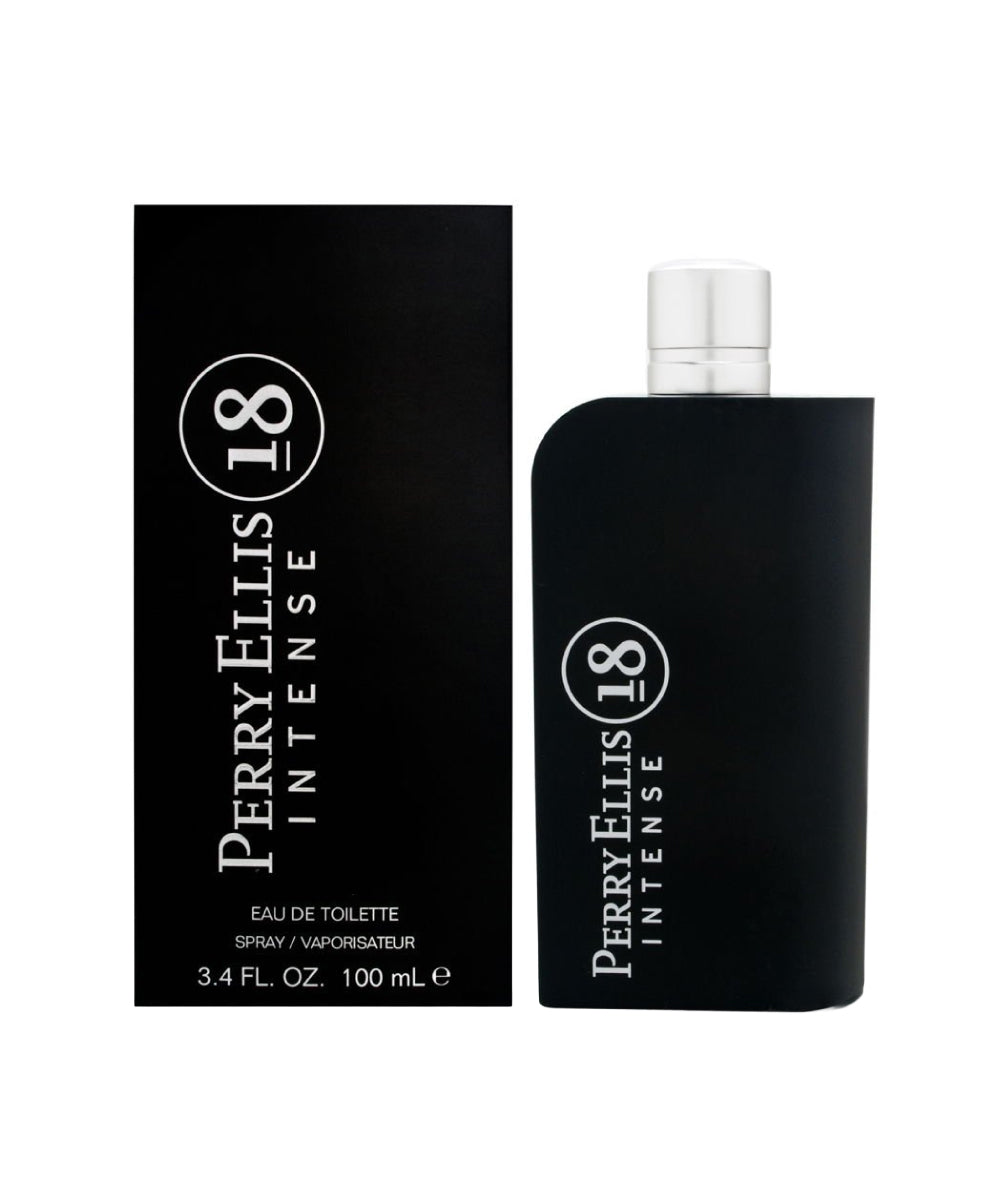 Perry Ellis 18 Intense Eau de Toilette 3.4oz For Men
