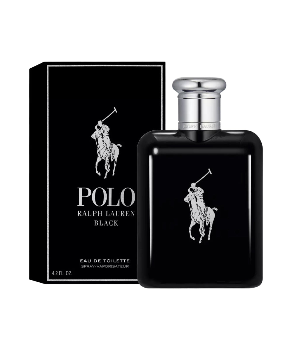 Ralph Lauren Polo Black Eau de Toilette 4.2oz For Men