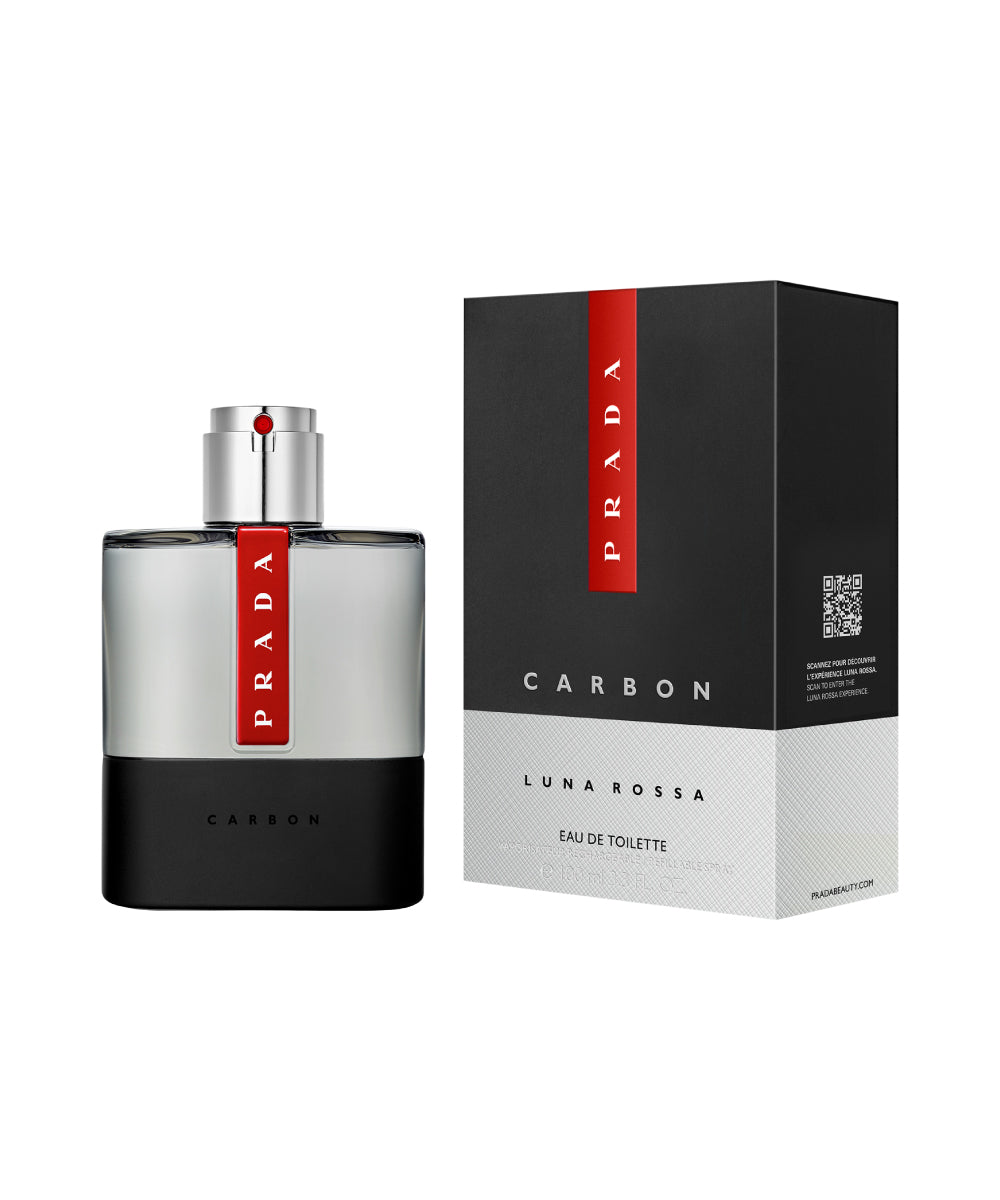 Prada Luna Rossa Carbon Eau de Toilette 3.4oz For Men