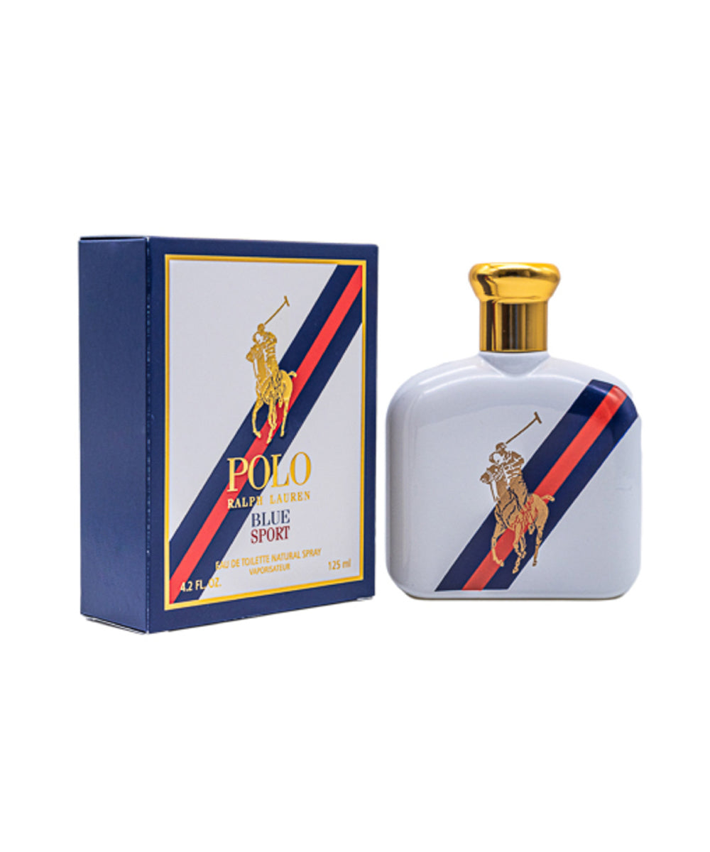 Ralph Lauren Polo Blue Sport Eau de Toilette 4.2oz For Men