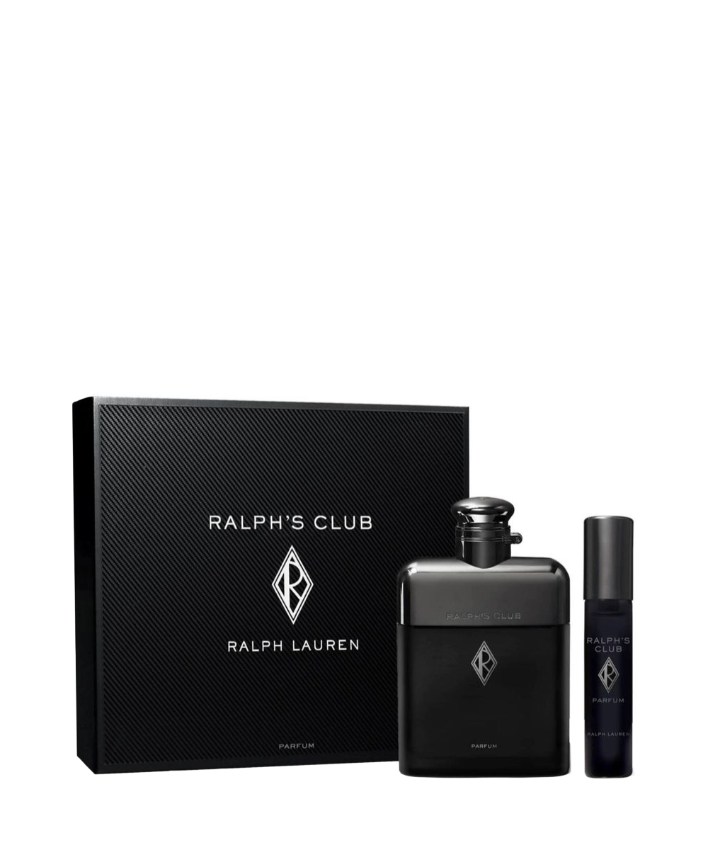 Ralph Lauren Ralph's Club Parfum 3.4oz + Travel Spray 0.34oz Gift Set For Men