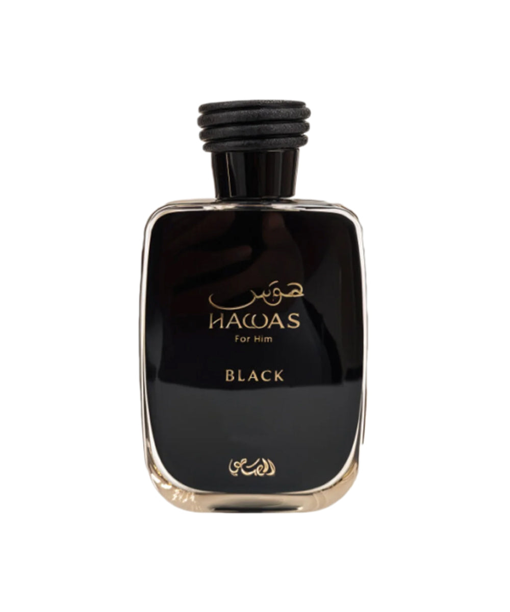 Rasasi Hawas Black Eau de Parfum 3.4oz For Men